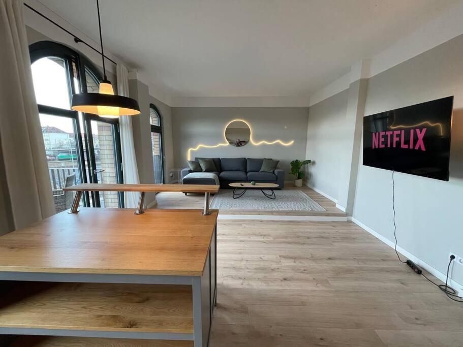 Apartamento Loft 7 15Min Hbf 2Br Smart Tv Wifi Leipzig Exterior foto